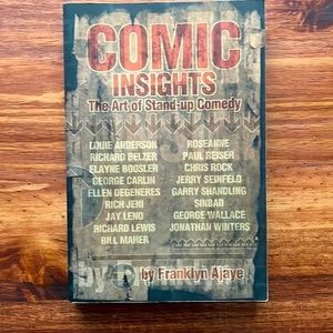 Comic insights | The Art of Stand Up Comedy | by Franklyn Ajaye | Paperback Book